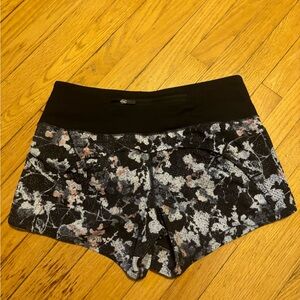 Lulu lemon shorts flower print